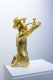 Reflections of Truth (stereolithography, gold leaf), 2012 by Joseph Klibansky