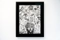 At Least We Will Both Be Beautiful (edition, white/black, diamond dust), 2020 by Joseph Klibansky