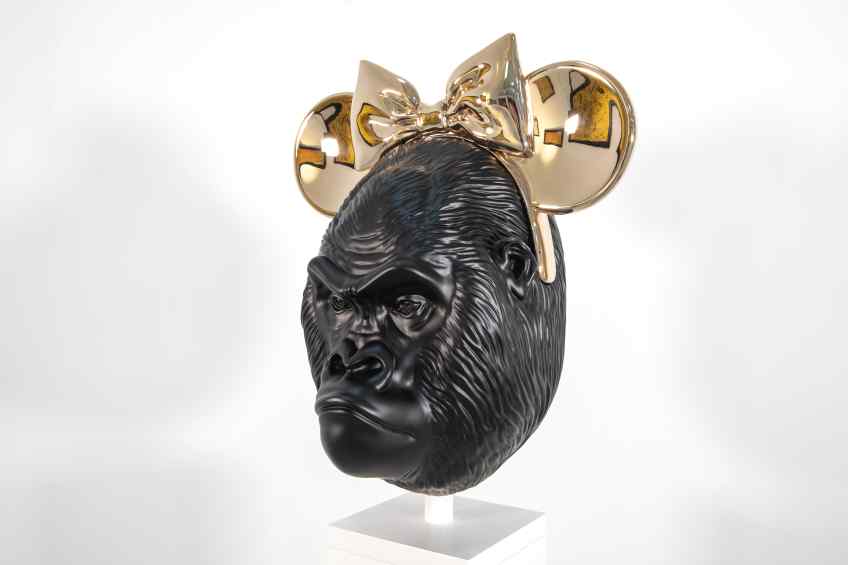 When Life Gives You Lemons (bronze), 2020 by Joseph Klibansky