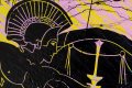 Can We Kiss Forever (yellow/black, pastel pink and blue splash), 2020 by Joseph Klibansky