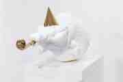 Happily Ever After (painted bronze, white), 2020 by Joseph Klibansky