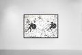 Can We Kiss Forever (white/black, diamond dust), 2020 by Joseph Klibansky