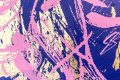All of Me (gold/pink, ultramarine splash), 2021 by Joseph Klibansky