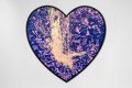 All of Me (ultramarine/pink, gold splash), 2021 by Joseph Klibansky