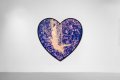 All of Me (ultramarine/pink, gold splash), 2021 by Joseph Klibansky