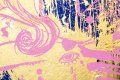 All of Me (ultramarine/pink, gold splash), 2021 by Joseph Klibansky