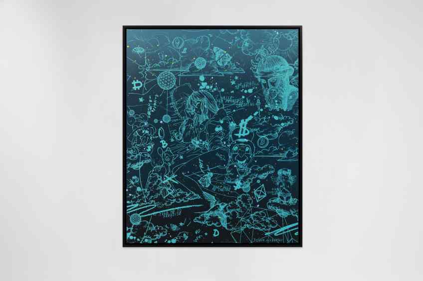  Take Me To Paradise (deribit), 2022 by Joseph Klibansky