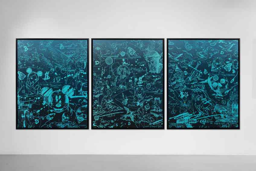  Feeling My Way Through The Darkness (deribit), 2022 by Joseph Klibansky