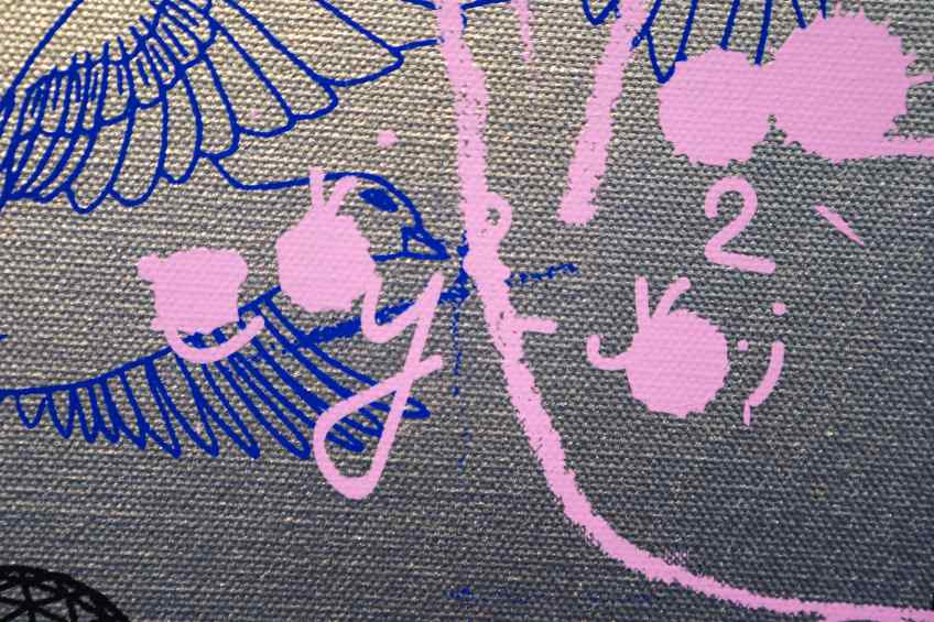 Cupid’s Kiss - Into the Light (gold), 2021 by Joseph Klibansky