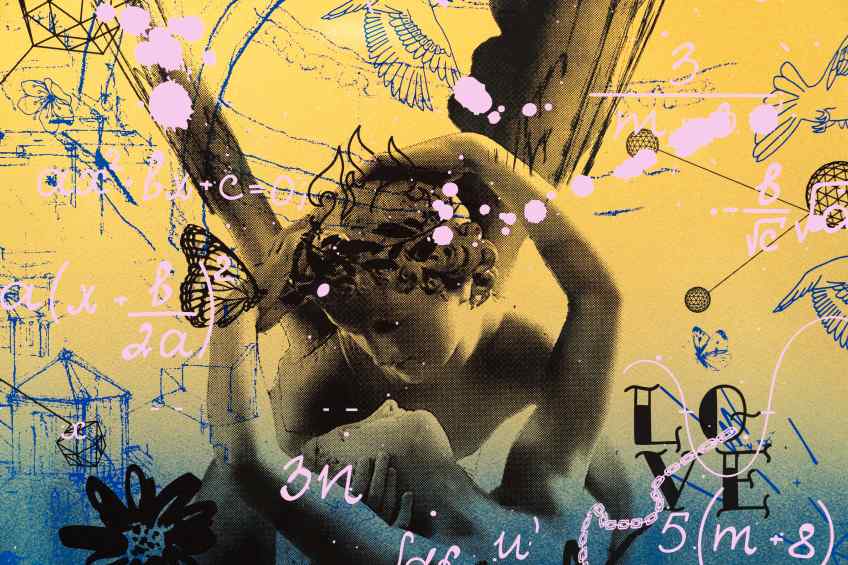Cupid’s Kiss - Into the Light (gold, edition), 2022 by Joseph Klibansky