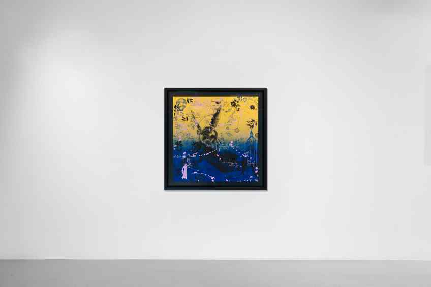 Cupid’s Kiss - Into the Light (gold, edition), 2022 by Joseph Klibansky