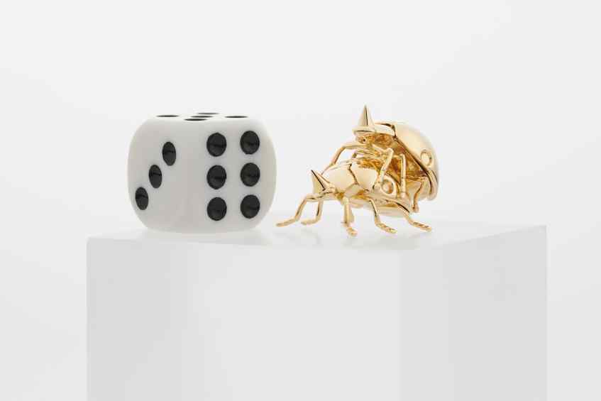 The Little Things (yellow gold), 2022 by Joseph Klibansky