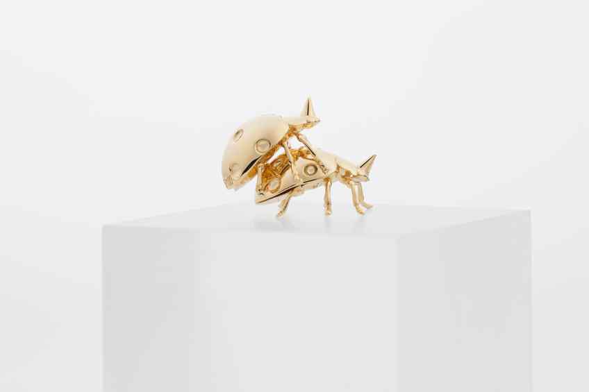 The Little Things (yellow gold), 2022 by Joseph Klibansky
