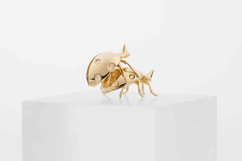 The Little Things (yellow gold), 2022 by Joseph Klibansky
