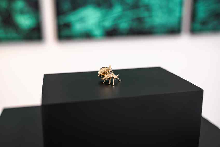 The Little Things (yellow gold), 2022 by Joseph Klibansky