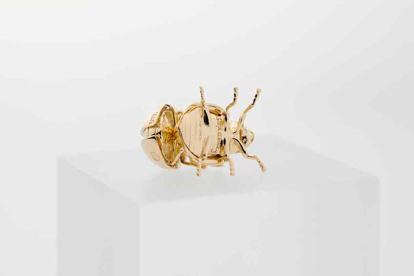 The Little Things (yellow gold), 2022 by Joseph Klibansky