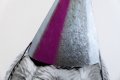 Big Bang (edition, black/silver leaf, pink), 2022 by Joseph Klibansky