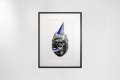 Big Bang (edition, black/silver leaf, blue), 2022 by Joseph Klibansky