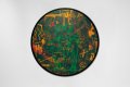 Brighter Then The Sun (green/orange), 2022 by Joseph Klibansky