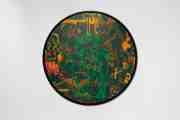 Brighter Then The Sun (green/orange), 2022 by Joseph Klibansky