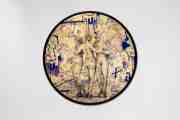 Brighter Then The Sun (gold/ultramarine), 2022 by Joseph Klibansky