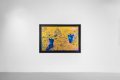 Clouds on Fire (edition, gold, blue, pink), 2022 by Joseph Klibansky