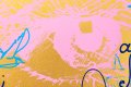 Clouds on Fire (edition, gold, blue, pink), 2022 by Joseph Klibansky