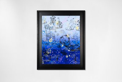 Sky Flowers (edition, blue), 2022 | Artworks | Joseph Klibansky