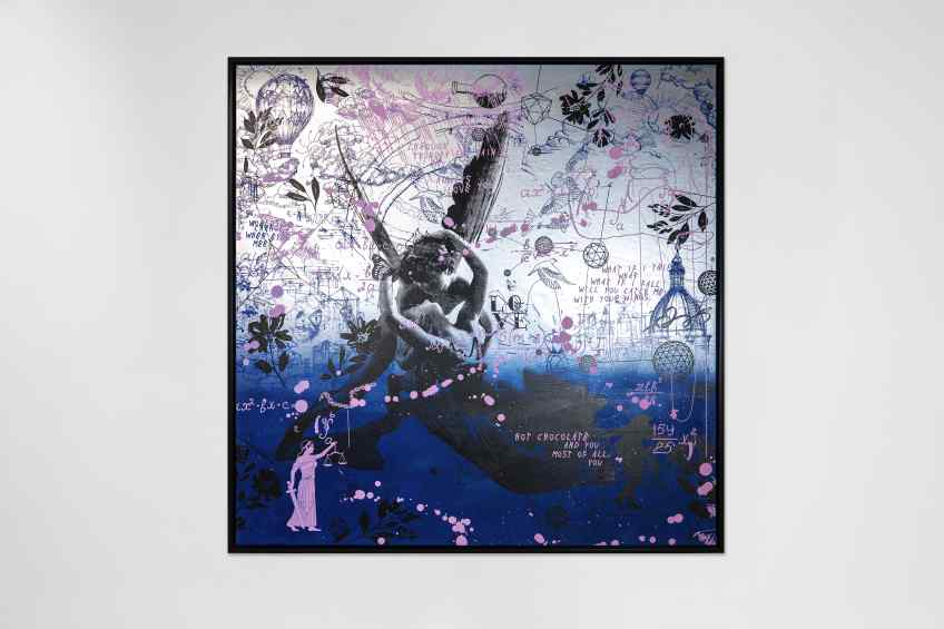 Cupid’s Kiss - Silver Lining (silver), 2021 by Joseph Klibansky