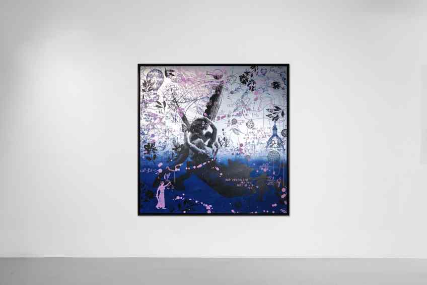 Cupid’s Kiss - Silver Lining (silver), 2021 by Joseph Klibansky