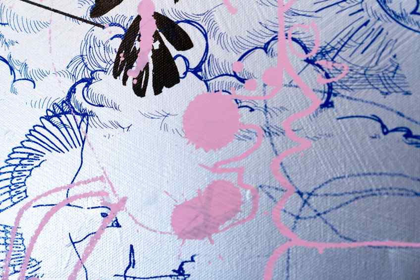 Cupid’s Kiss - Silver Lining (silver), 2021 by Joseph Klibansky