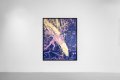 Forever Mine (ultramarine blue/pink, gold splash), 2022 by Joseph Klibansky