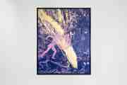 Forever Mine (ultramarine blue/pink, gold splash), 2022 by Joseph Klibansky