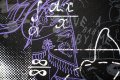 Brighter Then The Sun (black/purple), 2022 by Joseph Klibansky