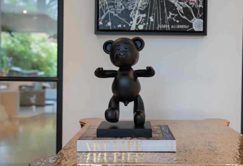 Bare Hug — Collectable (Obsidian Noir), 2023 by Joseph Klibansky