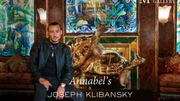 Video Walkthrough: Annabel’s Mayfair London shows works by Joseph Klibansky